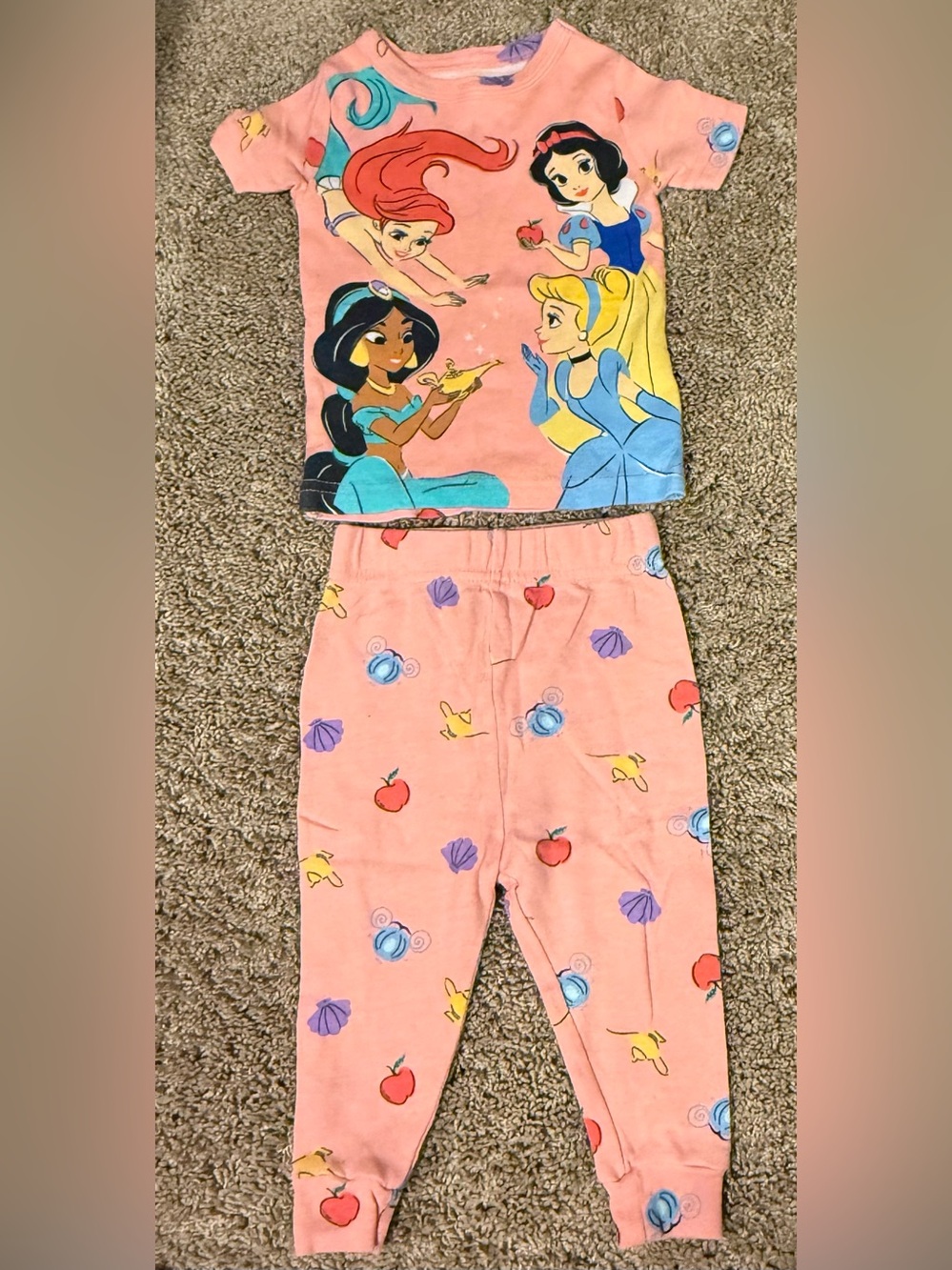 Disney Princess 2-Piece Pajama Set | 12M